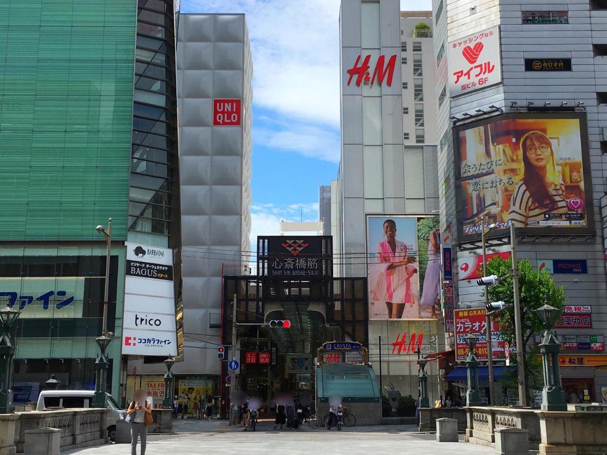 Hotel Code Shinsaibashi Osaka Exterior foto