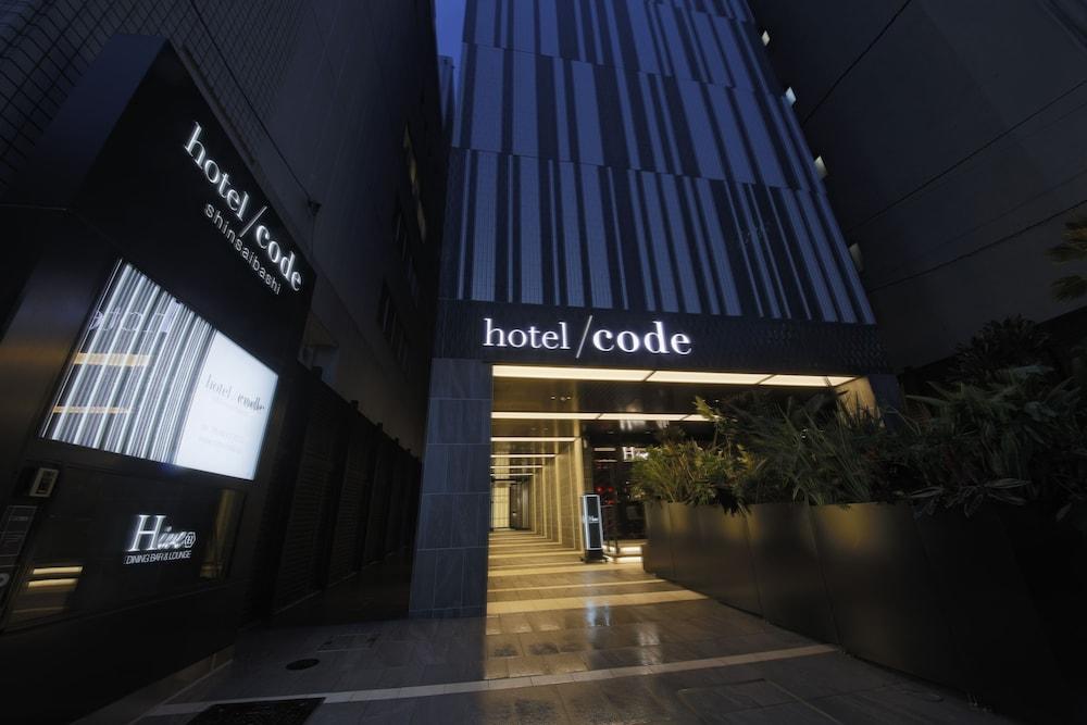 Hotel Code Shinsaibashi Osaka Exterior foto